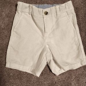 Janie and Jack, size 4, white linen shorts